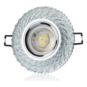 Cata Ct-6613 Gu-10 Duylu Buse Led Çerçeveli Dekoratif Cam Spot