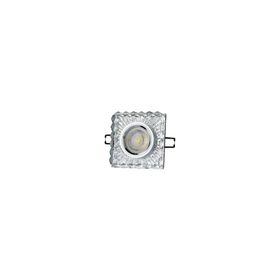 Cata Ct-6633 Gu-10 Duylu Leylak Led Çerçeveli Dekoratif Cam Spot