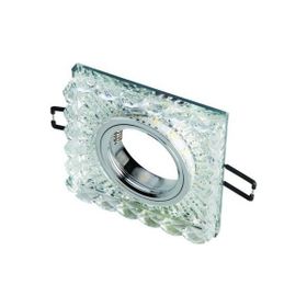 Cata Ct-6633 Gu-10 Duylu Leylak Led Çerçeveli Dekoratif Cam Spot