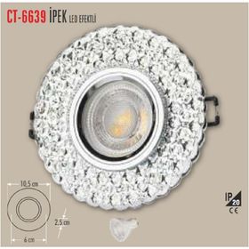 Cata CT-6639 İpek 6 Adet Cam Spot