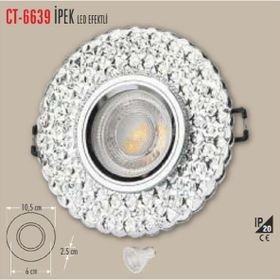 Cata CT-6639 İpek 6 Adet Cam Spot