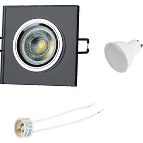 Cata Ct-6647 Gu-10 Duylu Yeşim Dekoratif Cam Spot