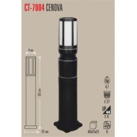 Cata CT-7004 Cenova E27 Bahçe Armatürü
