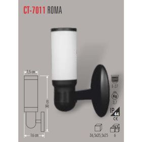 Cata CT-7011 Roma Bahçe Armatürü