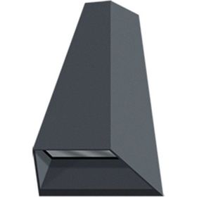 Cata CT-7063 3200K Günışığı 2x3W Antrasit Malta Dış Mekan Led Aplik