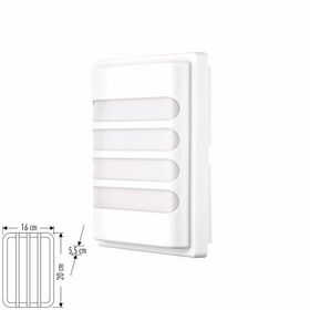 Cata CT-7086 Beyaz Işık 24W Korsika Led Plastik Armatür