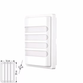 Cata CT-7086 Beyaz Işık 24W Korsika Led Plastik Armatür