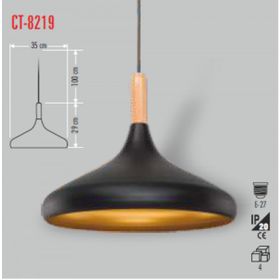 Cata CT-8219 Siyah Tekli Sarkıt Avize