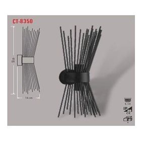 Cata CT-8350 Siyah Dekoratif Duvar Armatür