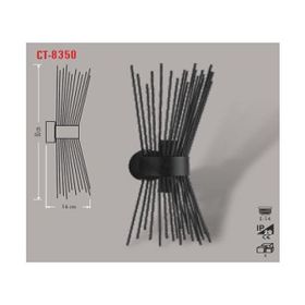 Cata CT-8350 Siyah Dekoratif Duvar Armatür