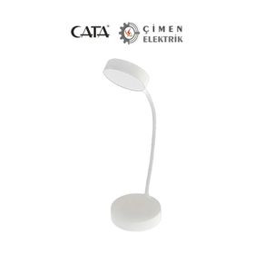 Cata CT-8440 Berlin Beyaz Şarjlı Masa Lambası