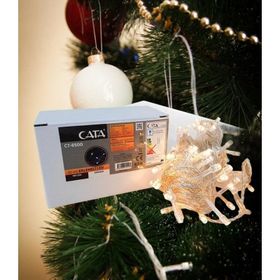 Cata CT-8500 10 m Eklenebilir Yılbaşı Süsü 100 Beyaz Işık Led Aydınlatma