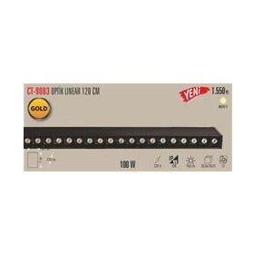 Cata CT-9083 100W 4000K 120 cm Optik Linear Armatür