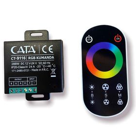Cata CT-9116 Rgb Kumanda 24A 288W Siyah Şerit Led