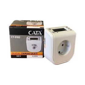 Cata CT-9182 Digital Zaman Saati Akıllı Priz