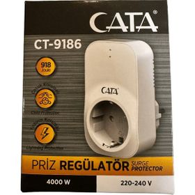 Cata CT-9186 8 Adet Akım Korumalı Tekli Topraklı Priz
