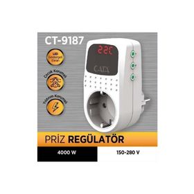 Cata CT-9187 2 Adet Priz Regülatörü