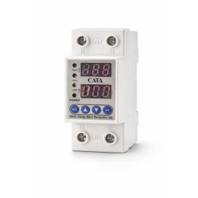 Cata CT-9198 Monofaze 63 A Akıllı Voltaj Akım Koruyucu