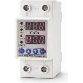 Cata CT-9198 Monofaze 63 A Akıllı Voltaj Akım Koruyucu