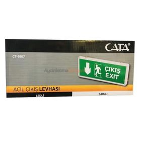 Cata CT9167 Exit Acil Çıkış Armatürü