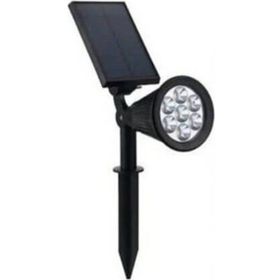 CATA000563 Cata 7W Solar Çim Kazığı Bahçe Armatürü 6400K Beyaz Ct-7310