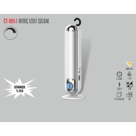 CATA000609 Cata Meriç Ledli Şarjlı Işıldak Ct-9951