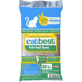 Catbest 20 lt Cat Pellet Çam Peleti Kedi Kumu