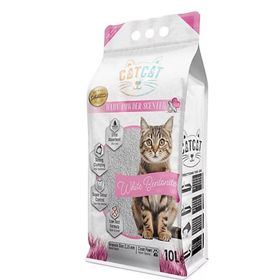 CatCat Bebek Pudrası Kokulu 10 L Bentonit Kedi Kumu