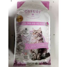 CatCat Bebek Pudrası Kokulu 2x10 lt Kedi Kumu