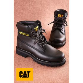 Caterpillar 015G100095 Deri Siyah Colorado Unisex Bot