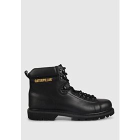 Caterpillar 015M0008091-B14 Alaska Siyah Erkek Deri Bot