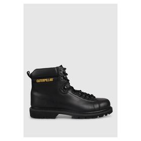 Caterpillar 015M0008091-B14 Alaska Siyah Erkek Deri Bot