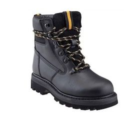 Caterpillar Axel Black Yağlı Deri Kadın Bot