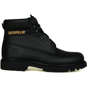 Caterpillar Colorado %100 Deri Siyah Erkek Bot