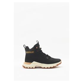 Caterpillar Colorado Siyah Deri Kadın Sneaker Bot