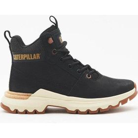 Caterpillar Colorado Siyah Deri Kadın Sneaker Bot