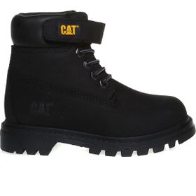 Caterpillar Greg Deri Siyah Erkek Çocuk Bot
