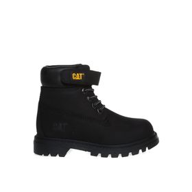 Caterpillar Greg Deri Siyah Erkek Çocuk Bot