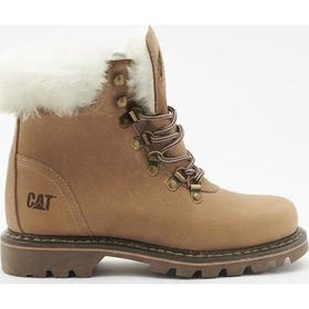 Caterpillar İllinois Beige Crazy Deri Kadın Bot