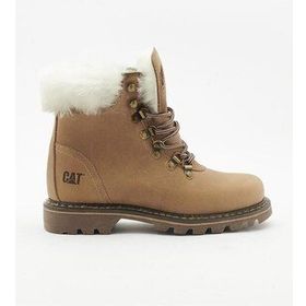 Caterpillar İllinois Beige Crazy Deri Kadın Bot