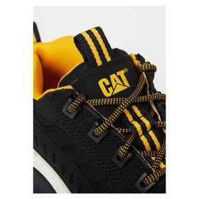 Caterpillar Intruder Siyah Erkek Deri Ayakkabı