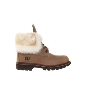 Caterpillar Utah Fur Bej Kadın Bot