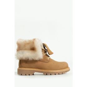 Caterpillar Utah Fur Caramel Nubuk Kadın Bot