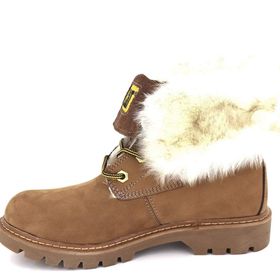 Caterpillar Utah Fur Sarı Nubuk Kadın Bot