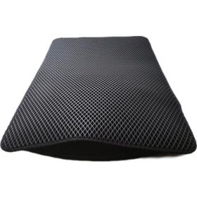 Cateva 142 x 113 cm Siyah Çift Taraflı Su Geçirmez Elekli Kedi Kumu Paspası