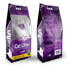 Catfun Lavantalı 10 lt Kedi Kumu