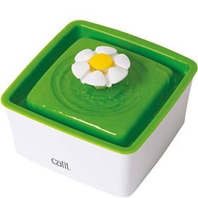 Catit 1,5 lt Kediler İçin Mini Plastik Çiçek Tasarımlı Otomatik Su Kabı