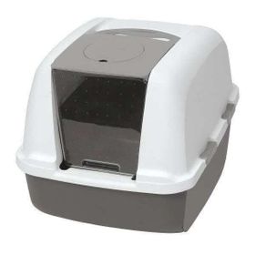 Catit 50695 57x46x43 cm Gri Kapalı Filtreli Jumbo Kedi Tuvaleti