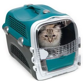 Catit Cabrio 51x33x35 cm Turkuaz Gri Taşıma Kabı
