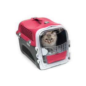 Catit Cabrio Vişne Gri Taşıma Kabı